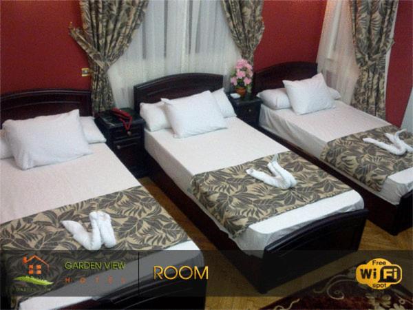 Трехместный (Стандартный трехместный номер), Garden View Hostel
