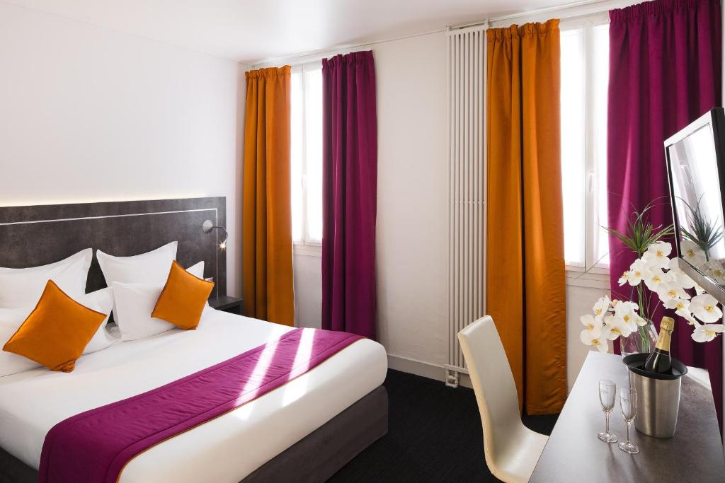 Двухместный (Двухместный номер с 1 кроватью), Hôtel Du Plat d'Etain