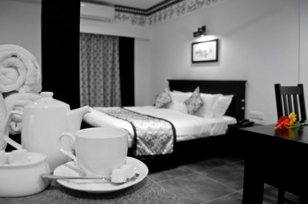 Двухместный (Клубный двухместный номер с 1 кроватью), Liwa - The Transit Hotel, Bengaluru