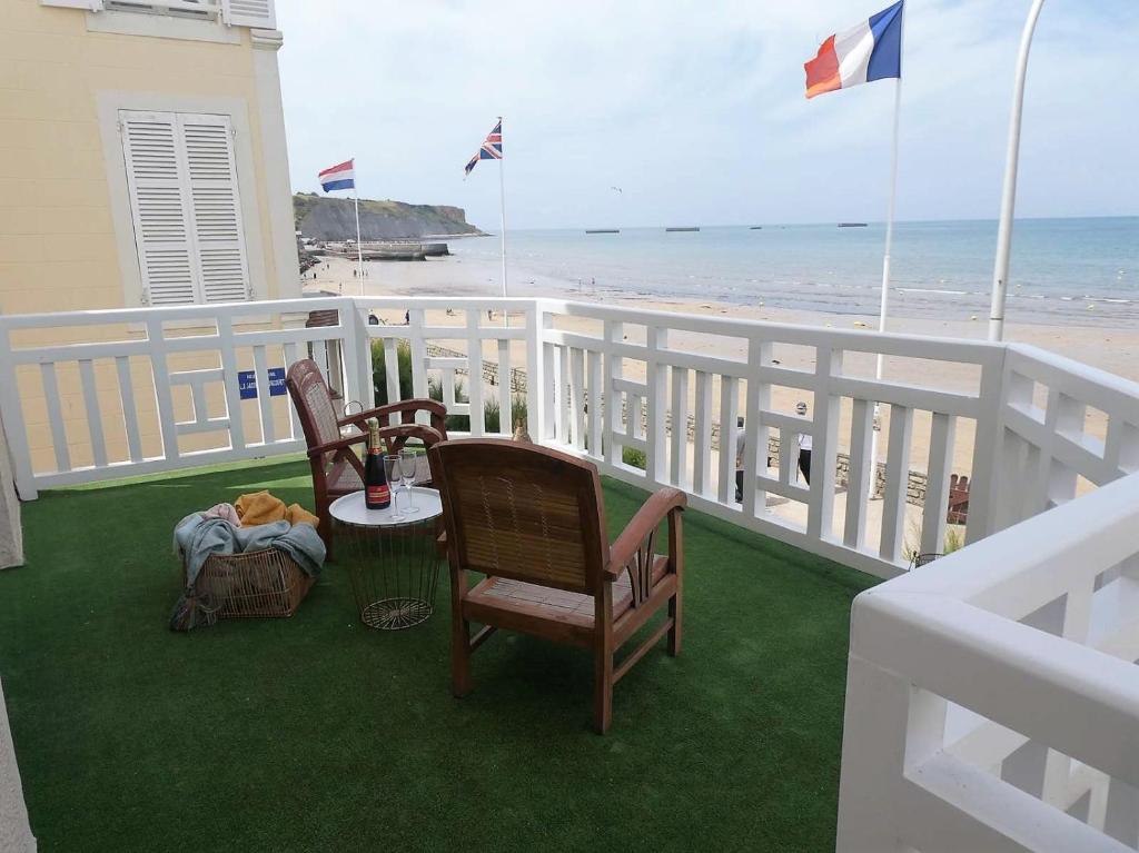 Appartement de standing - avec terrasse et vue mer photo 2