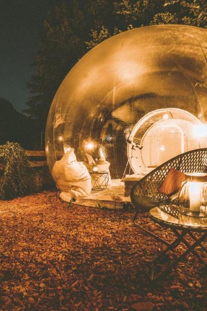 Bubble-Tent Elzach inklusive Hot Tube Badefass photo 1