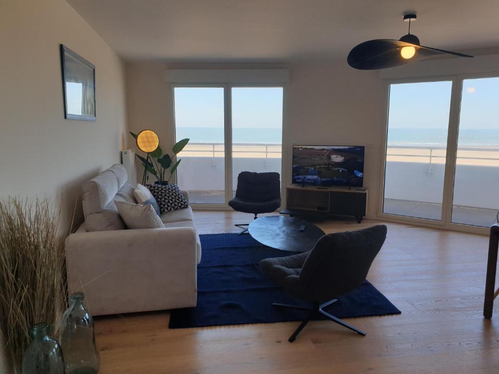 L'opaline - Vue plage-mer-digue-Wifi-Netflix-Parking abrité photo 1