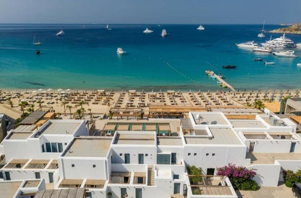 La Playa Studio Best location close to the Beach & center, Mykonos
