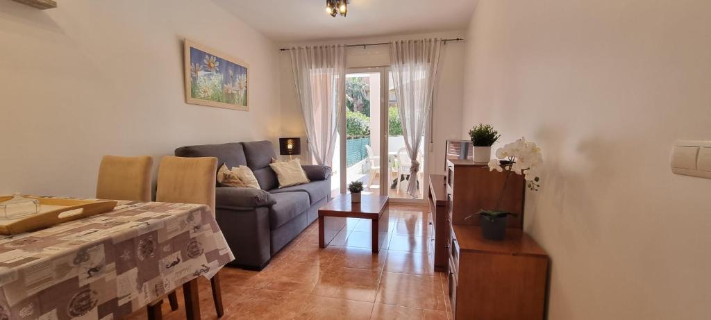 Homes of Spain, Apartamentos Paraíso Vera Playa, Ed Nuku Hiva, Bajo W con jardín y piscina privada a pie de playa, WIFI photo 4