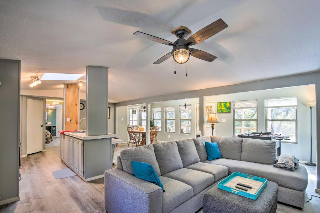 Riverfront Pipe Creek Home with Kayaks and Grill! photo 2
