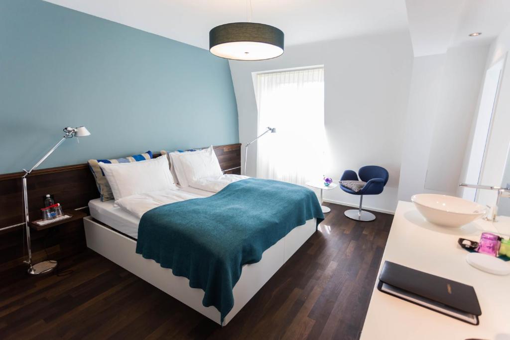 Двухместный (Двухместный номер «Комфорт» с 1 кроватью), Design Hotel Plattenhof