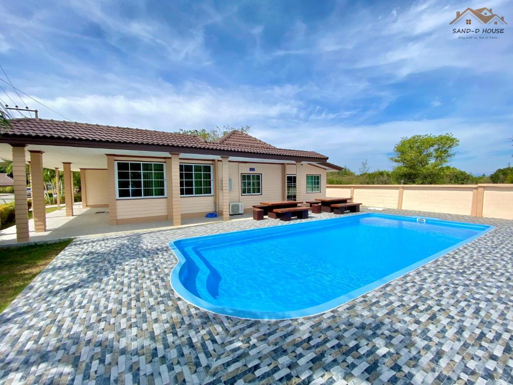 Sand-D House Pool Villa A6 at Rock Garden Beach Resort Rayong