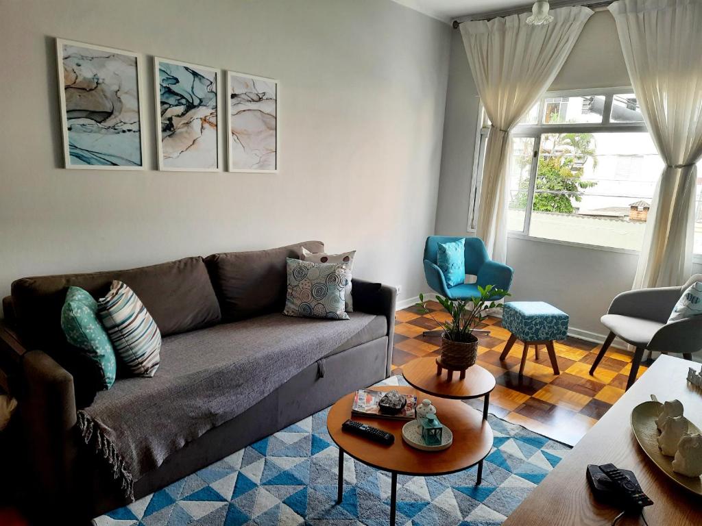 APARTAMENTO PRAIA GRANDE-CANTO DO FORTE- 2 QUADRAS DA PRAIA WI-FI,NETFLIX e ESTACIONAMENTO photo 3