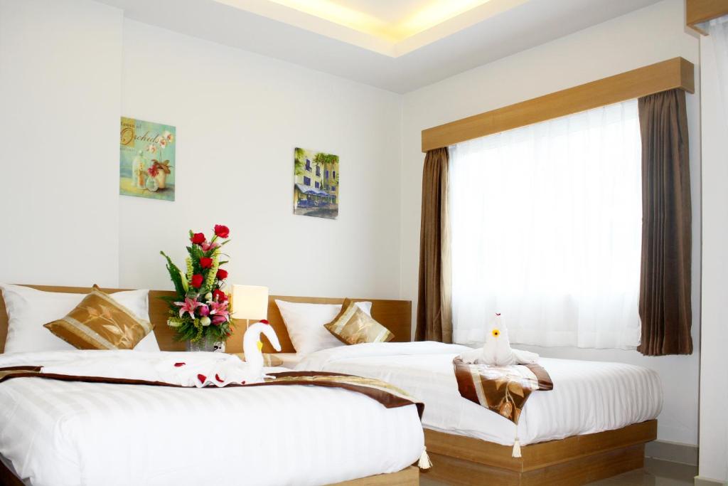 Двухместный (Двухместный номер Делюкс с 2 отдельными кроватями), PKL Residence
