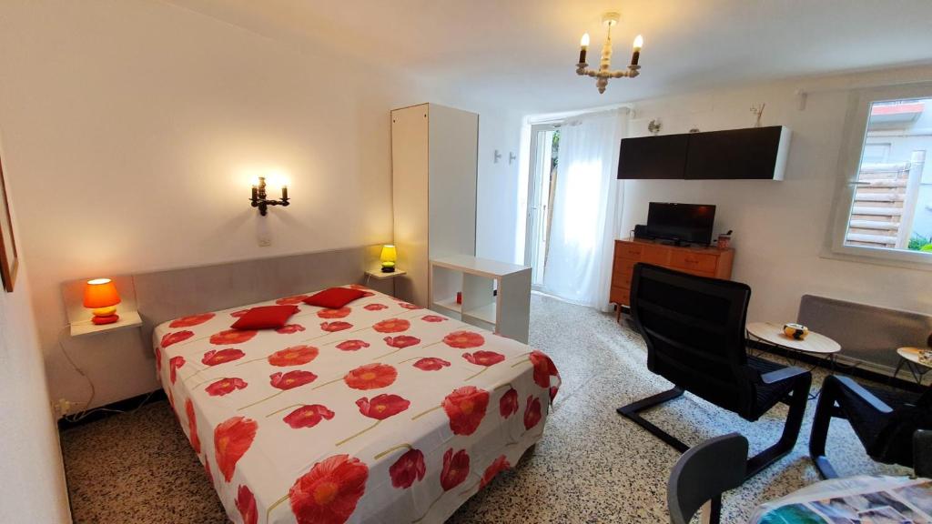 Studio a Banyuls sur Mer a 300 m de la plage avec terrasse amenagee et wifi photo 4