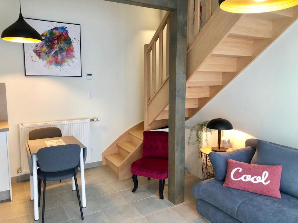 T2 en duplex & terrasse photo 4