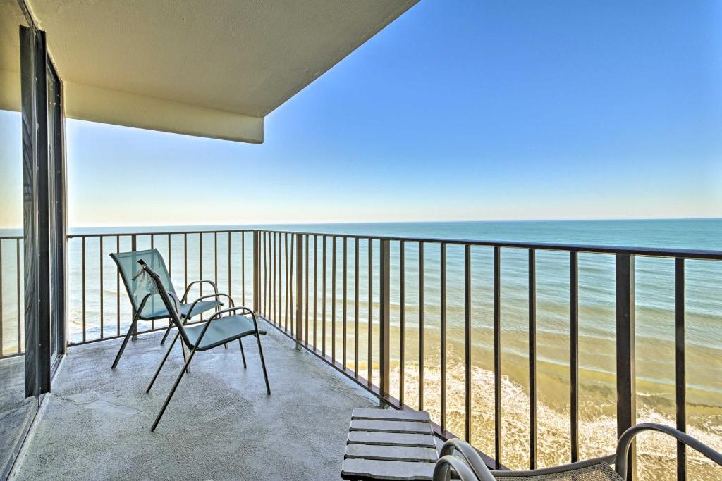 Oceanfront Oasis with Deck and Resort Beach Access! photo 1