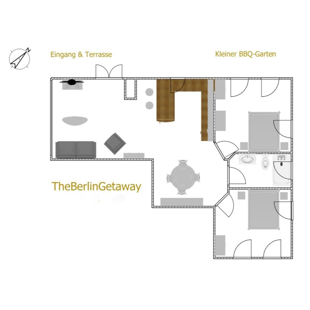 The Berlin Getaway / 80qm in Berlin's Historic Diplomatic Quarter photo 2
