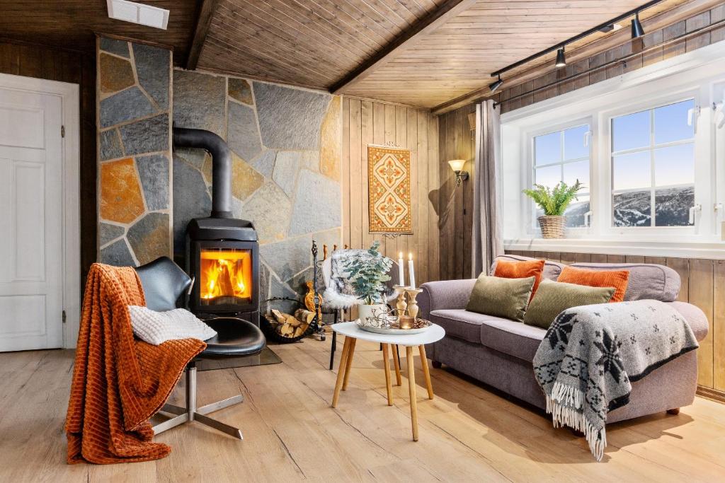 Skeikampen cabin with mountain view, jacuzzi, and 8 bedrooms photo 1