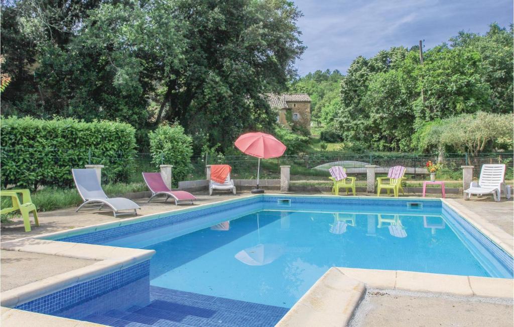 Amazing Home In St, Julien De Peyrolas With Wifi, Private Swimming Pool And Outdoor Swimming Pool photo 3