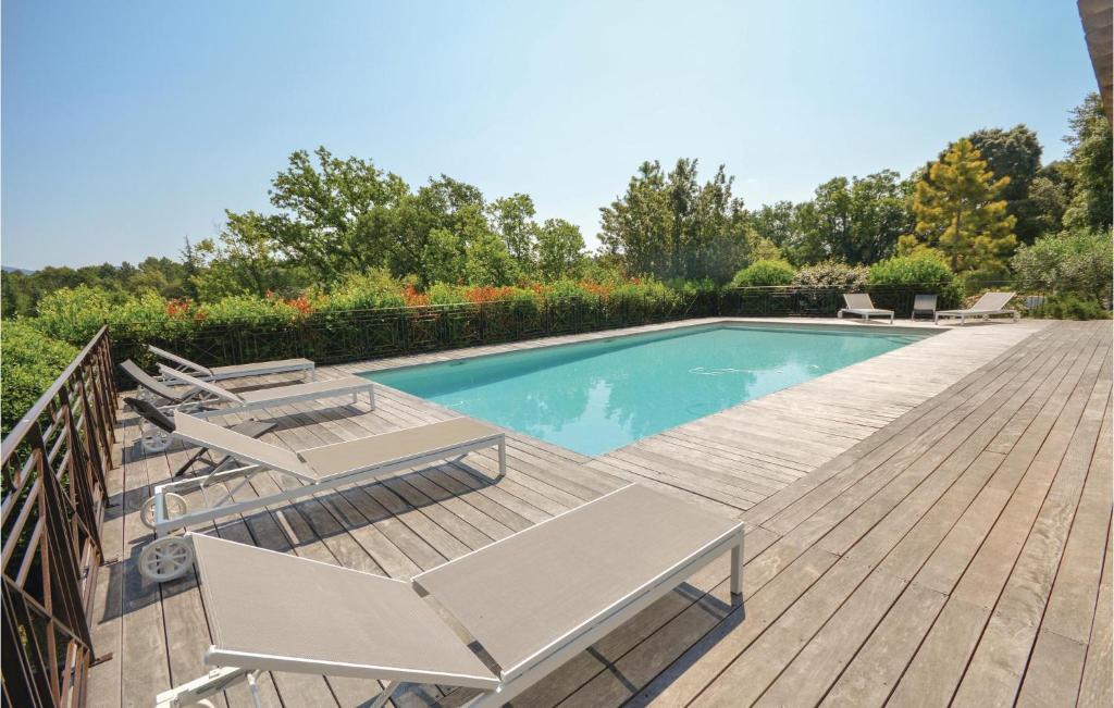 Nice Home In Montauroux With 4 Bedrooms, Wifi And Private Swimming Pool photo 2