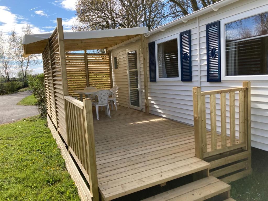 Mobilhome tout confort 4-5 personnes Camping Le Clos Cottet 3 Étoiles photo 2