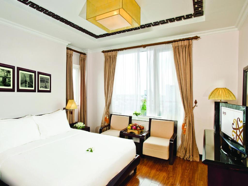 Двухместный (Двухместный номер с 1 кроватью и видом на город), Cherish Hue Hotel
