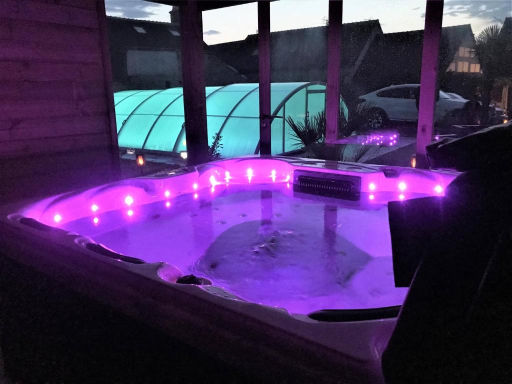 Gite La Belle Aventure Mosnes piscine jacuzzi capacité 15 PERS photo 1