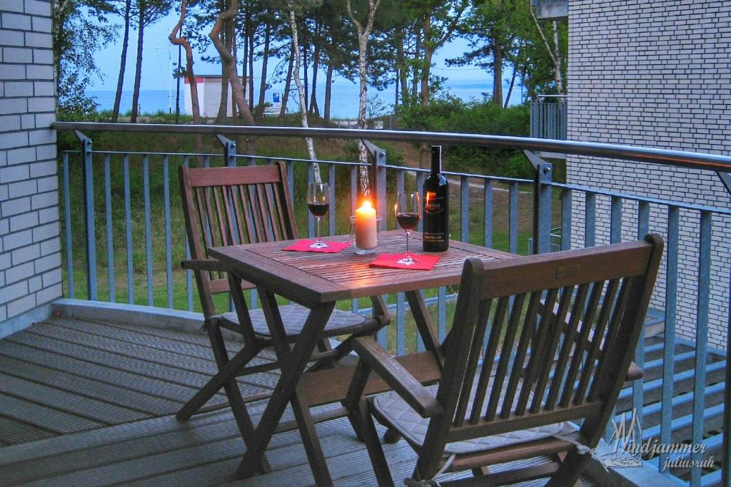 FeWo direkt am Strand, Balkon mit Meerblick - Dünenresidenz FeWo Windjammer photo 4