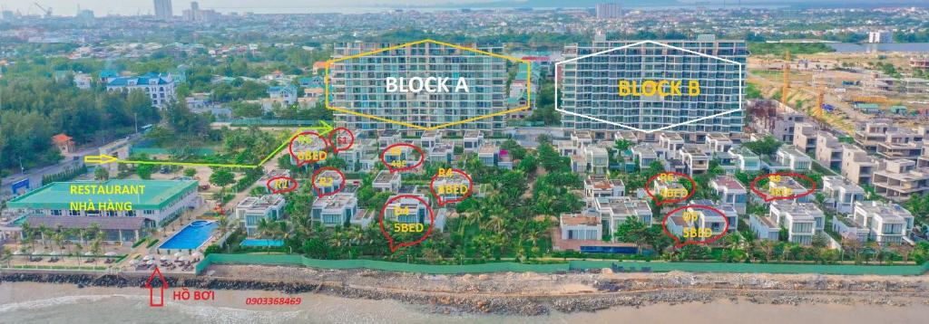 BLUE SAPHIRE RESORT,40M là biển