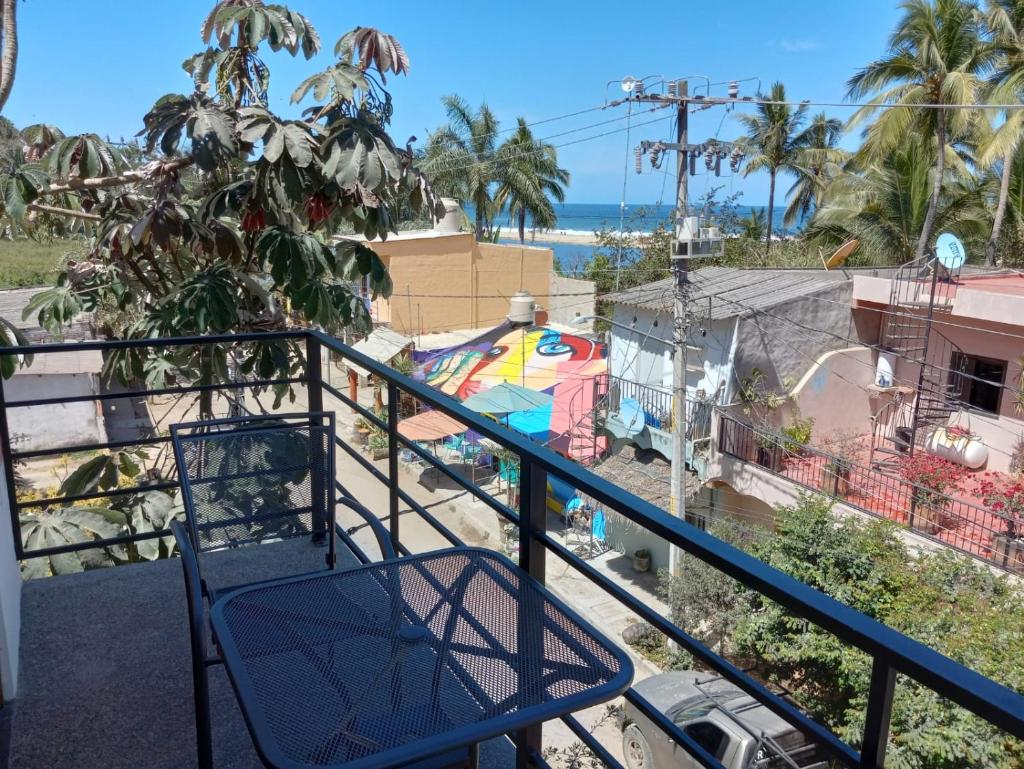 DownTown Rooms San Pancho Mexico Room Type - King Room with Sea View