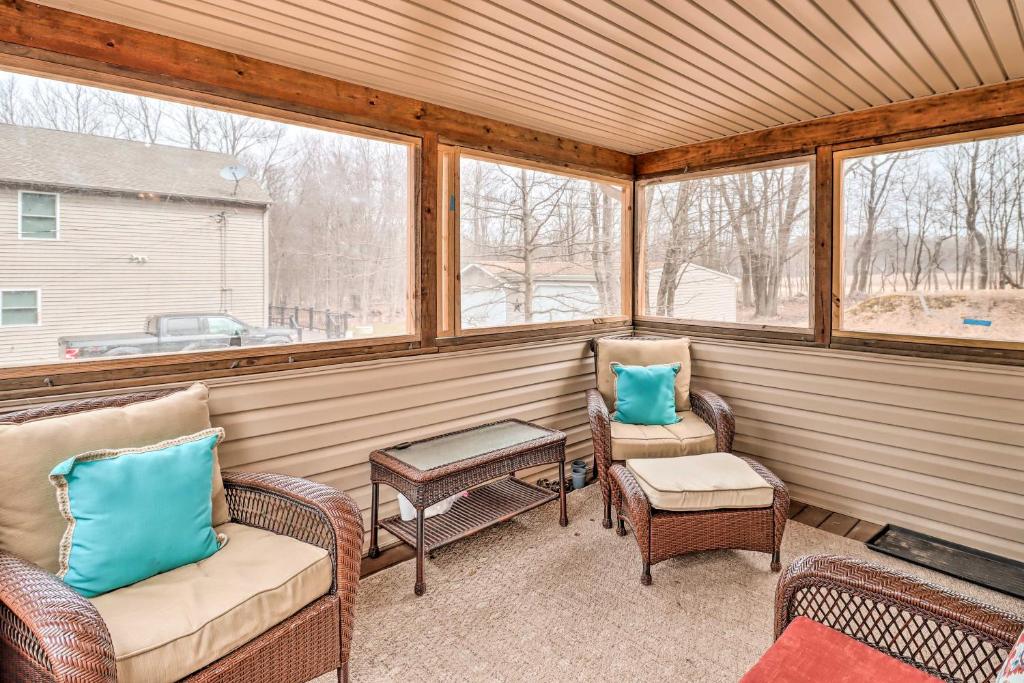 Albrightsville Cabin with Fire Pit Swim, Hike and Ski photo 1