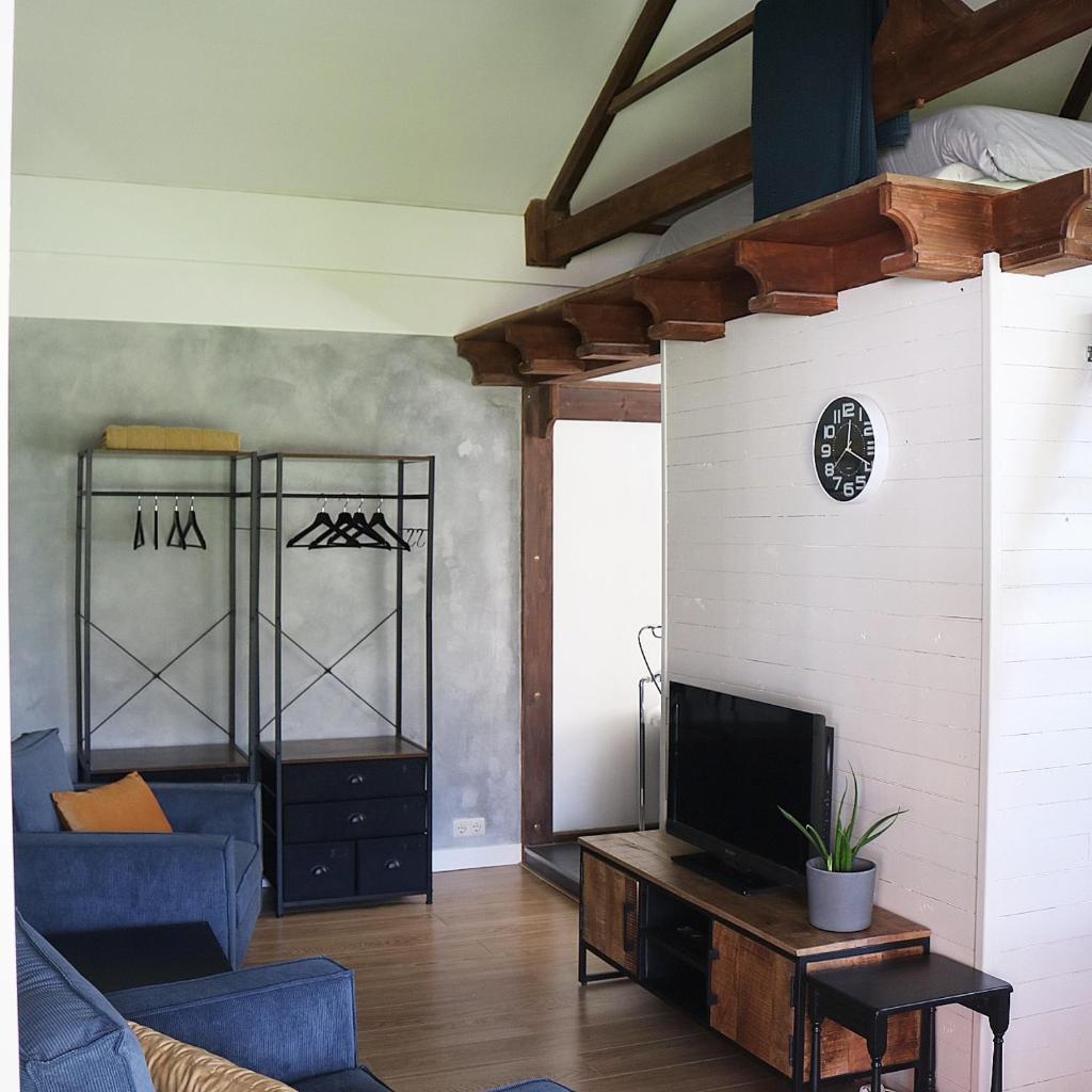 Bed and Breakfast 'Wij en de Zande' - kamer met vide photo 3