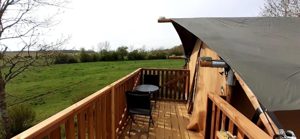 Tente Cabane du Camping Hautoreille photo 4