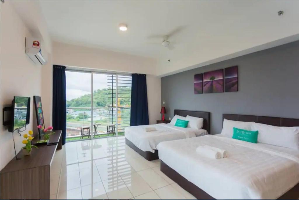 KK studio [B]/2 Queen Bed/ Netflix/Free Parking photo 2