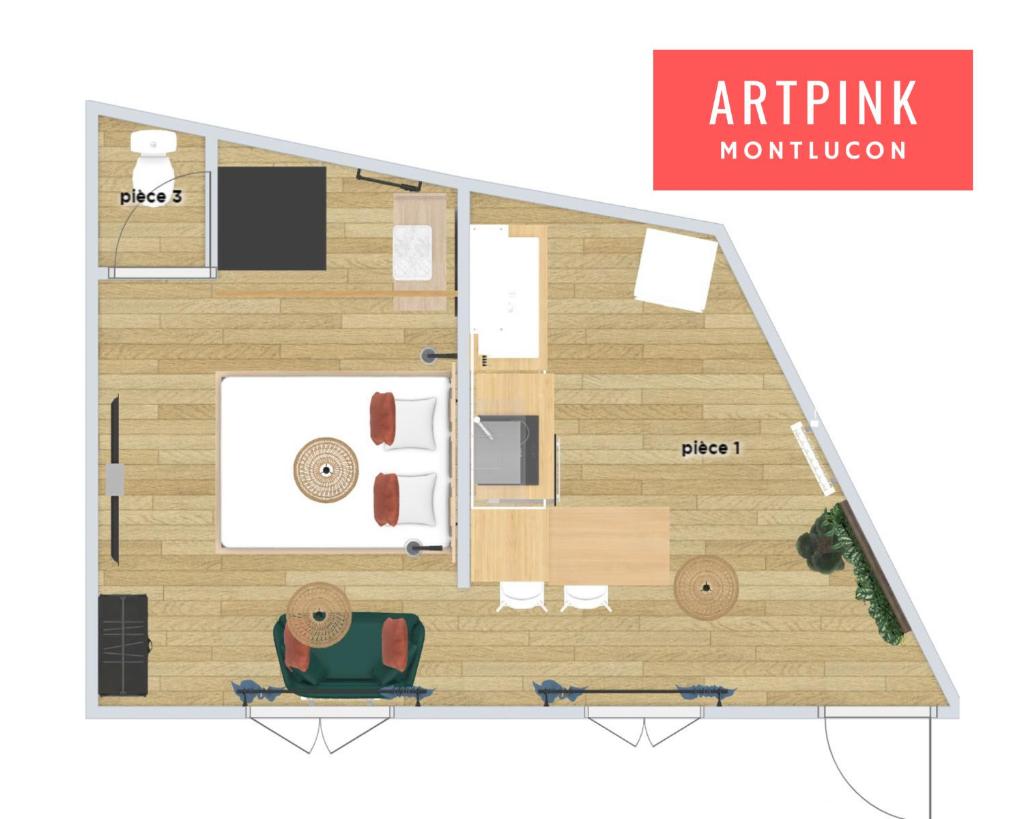 Artpink - Idéal Pros - Proche commerces - Agathor photo 2