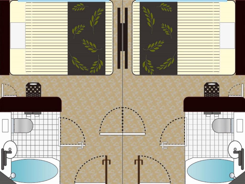 APA Hotel Namba Shinsaibashi Higashi Room Type - Connecting Room