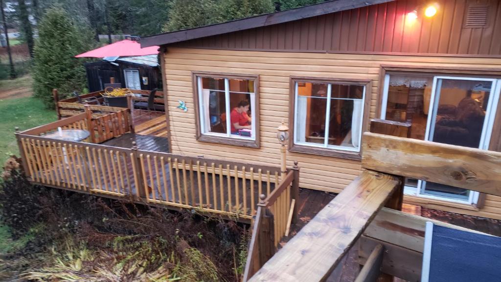 Chalet - Les Tourterelles - très agréable pour couple et famille . photo 2