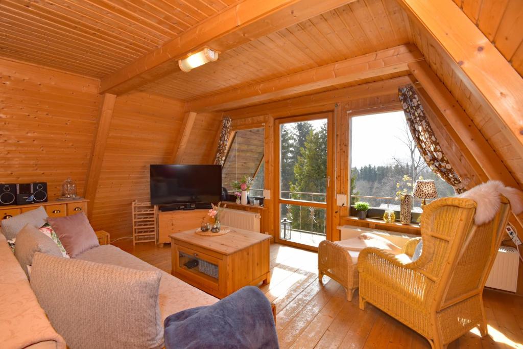 Finnhütte im Herzen des Thüringer Wald/ Haus Alwin photo 3