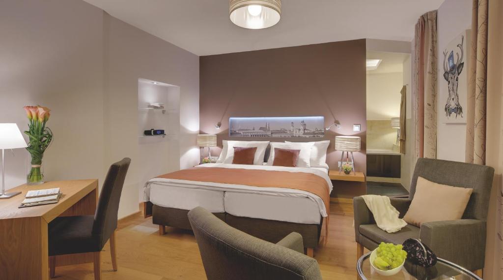 Двухместный (Двухместный номер Alpenchic Делюкс), Alpen Hotel München