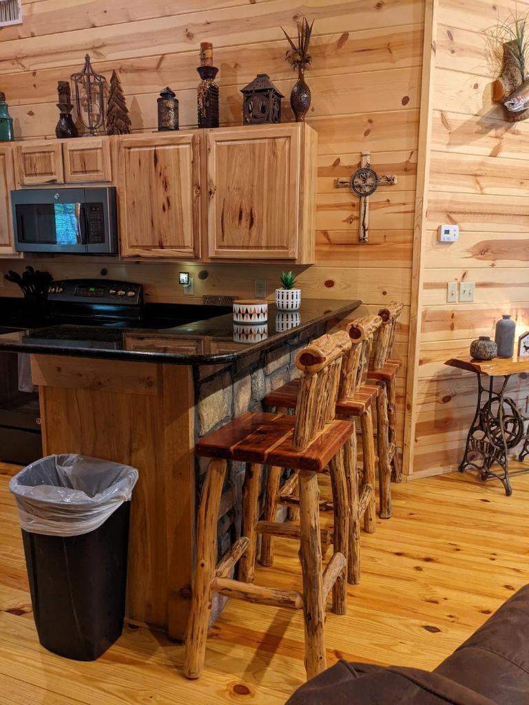 Forest Edge Cozy Cabin Fire Pit photo 2