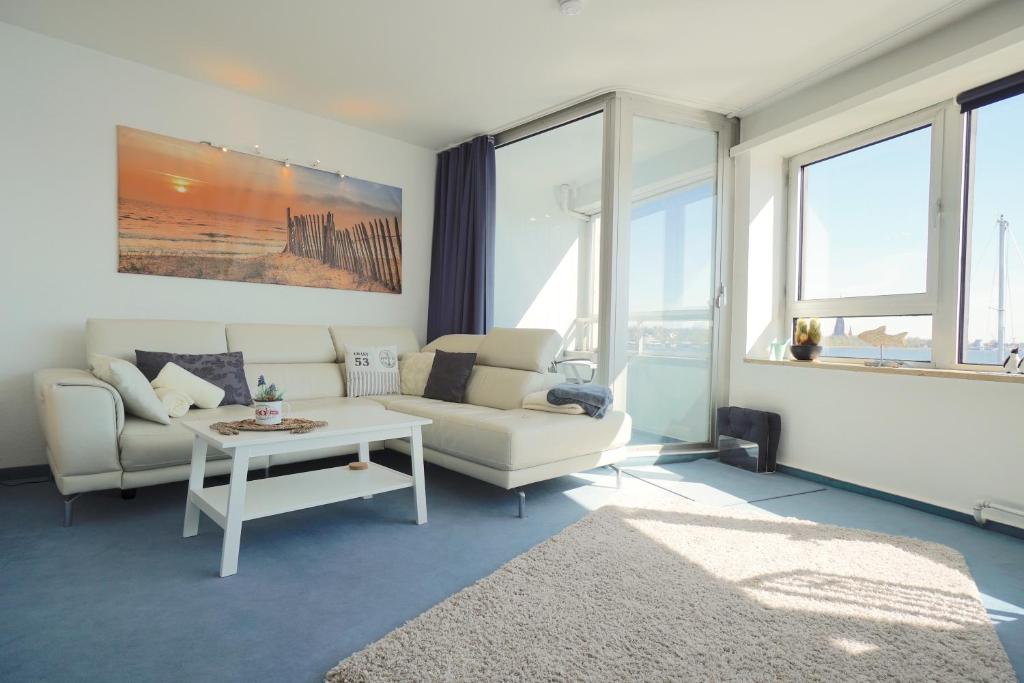 Ferienwohnung Schleiloge mit Panoramablick auf die Schlei