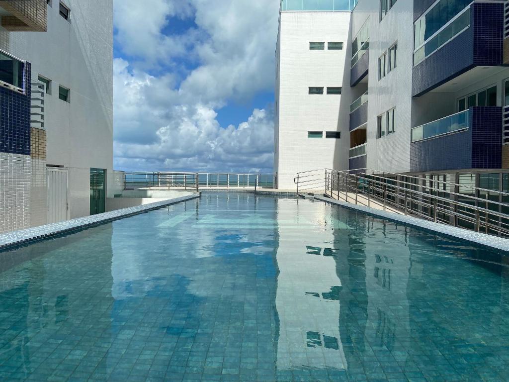 Bela Hospedagem - Flat pé na areia no Bessa com vista incrível do mar photo 1