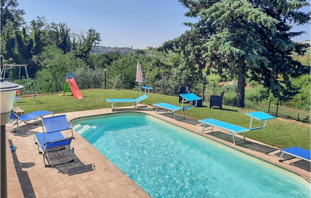Beautiful Home In Ficulle With Outdoor Swimming Pool, Wifi And 3 Bedrooms