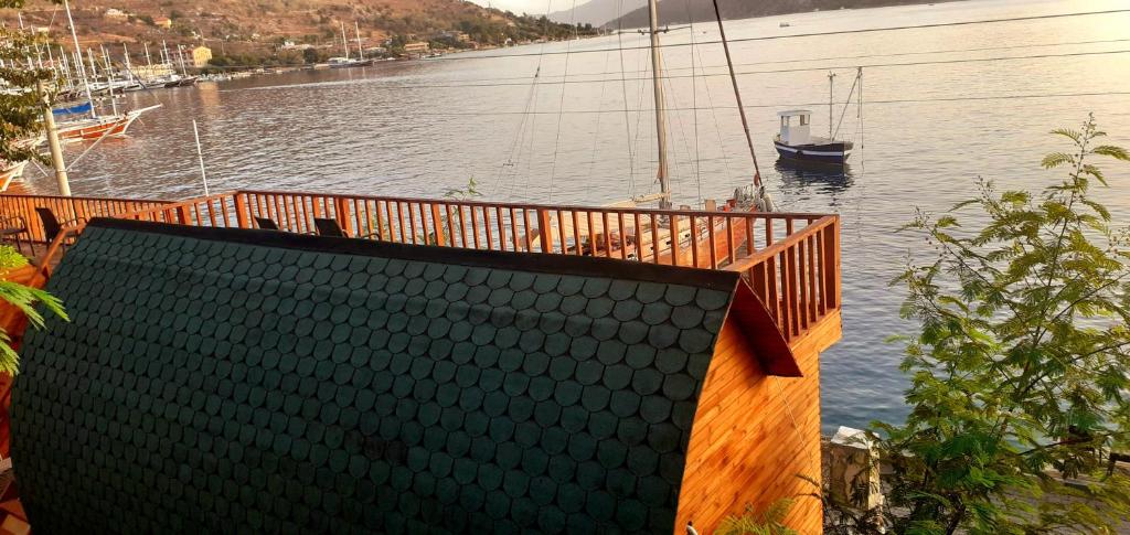 Sea View Bungalow w Pier and Terrace in Bozburun photo 3
