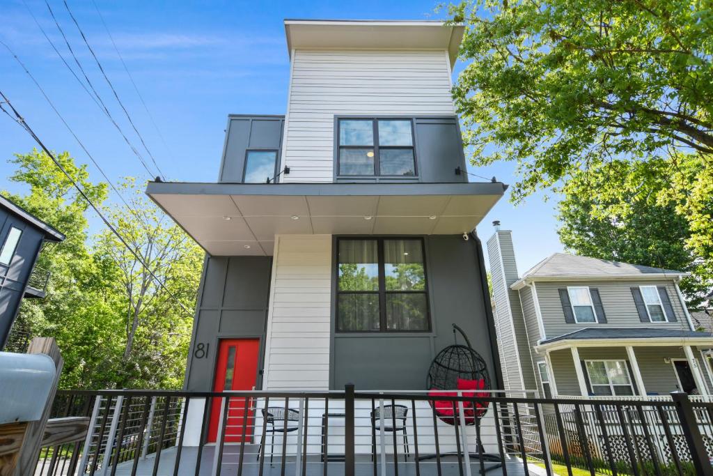 THE RED DOOR - Ultra Modern Atlanta Home - DesignedByDom image