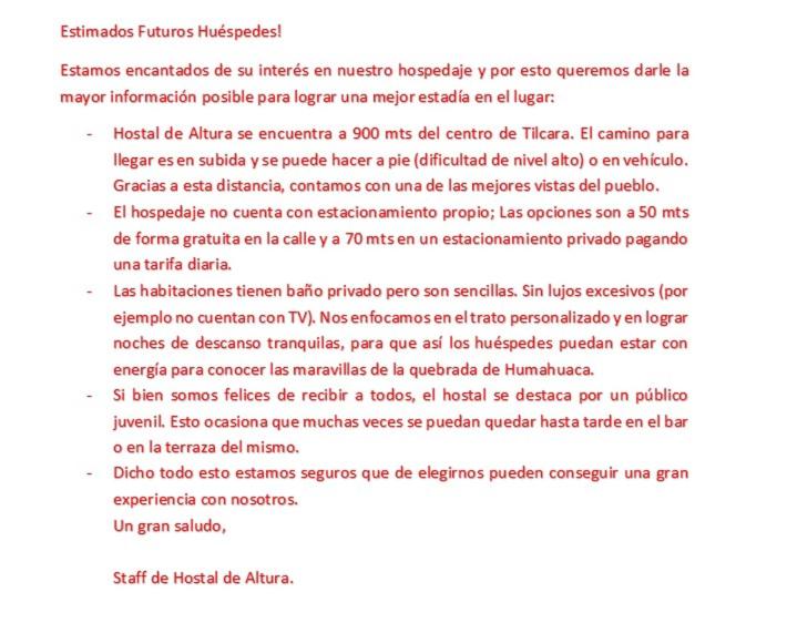 Hostal de Altura photo 1