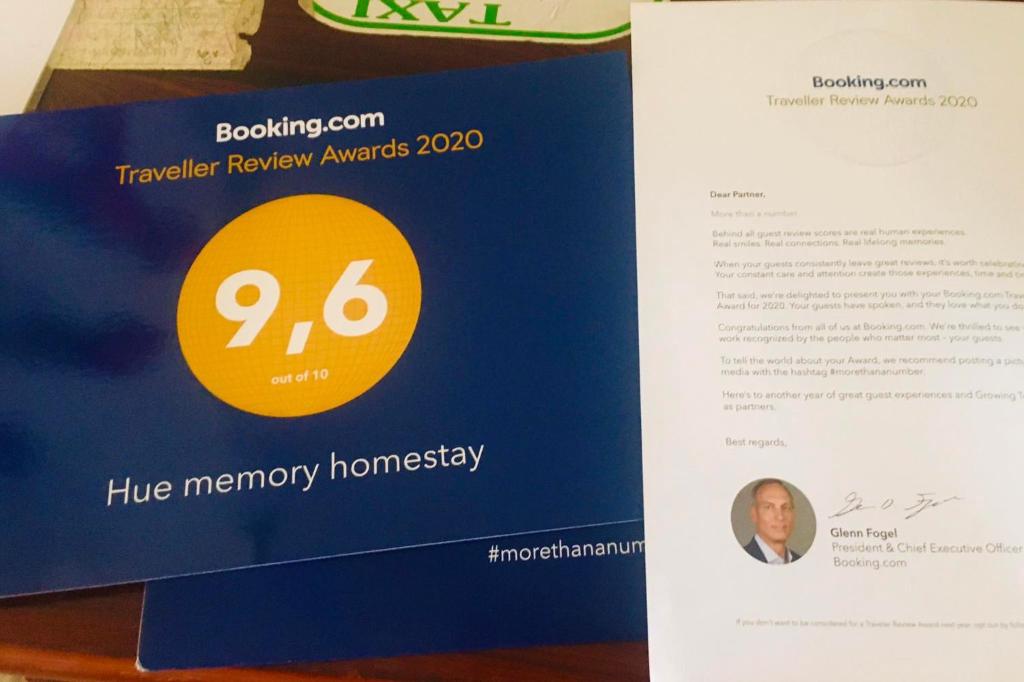 Memory Homestay Hue quiet street view