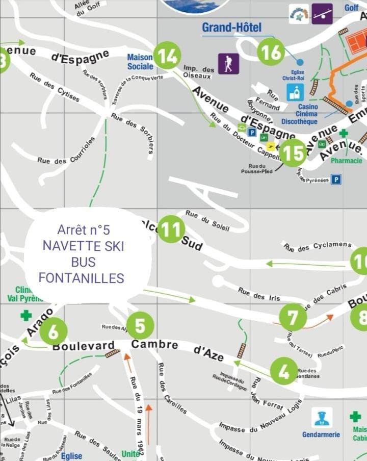 LES FONTANILLES odeillo chalet 60 WIFI & PARKING gratuit expose plein sud & plein pied , draps & ser - Thumbnail image