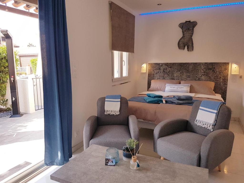Villa Calma Port Venus Village Naturiste Piscine & vélo