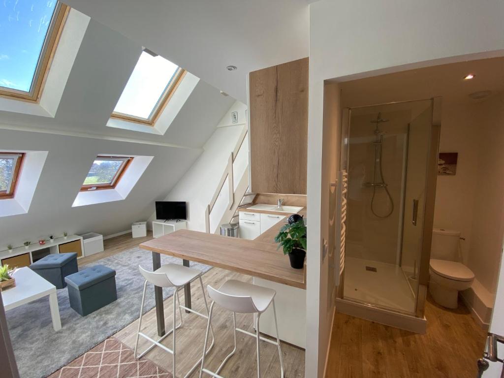 studio duplex - Bord de mer