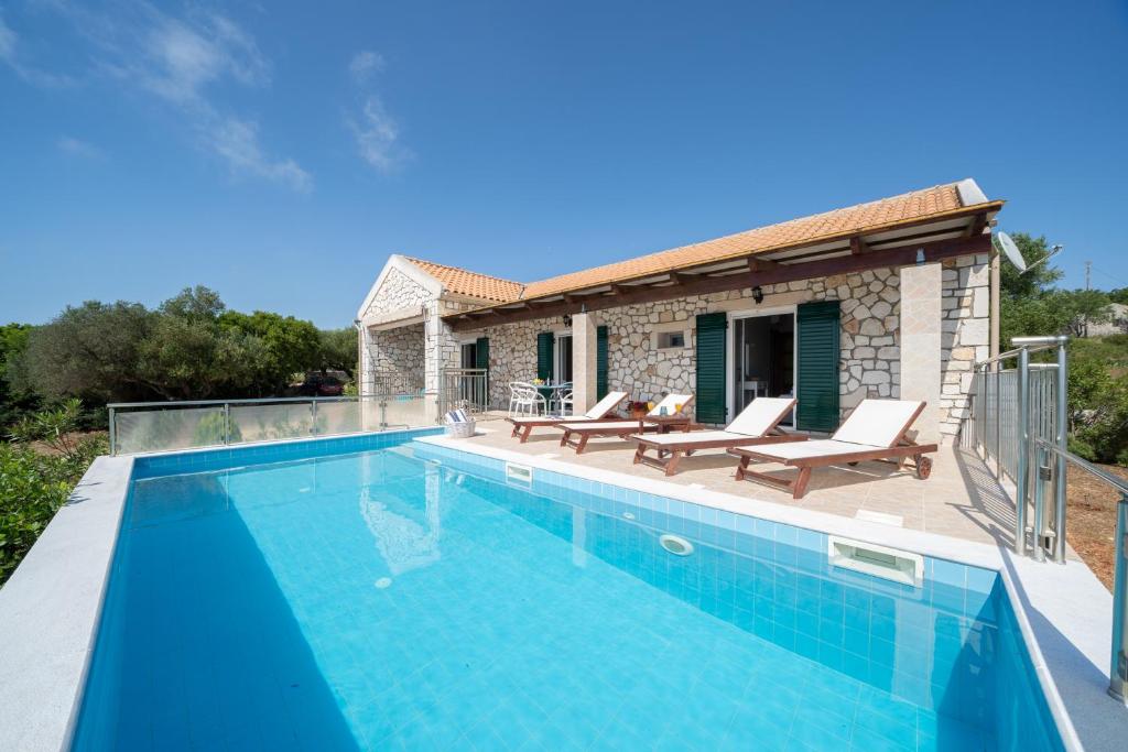 Stone Villa Eriphyle ,private witn sunset view photo 1