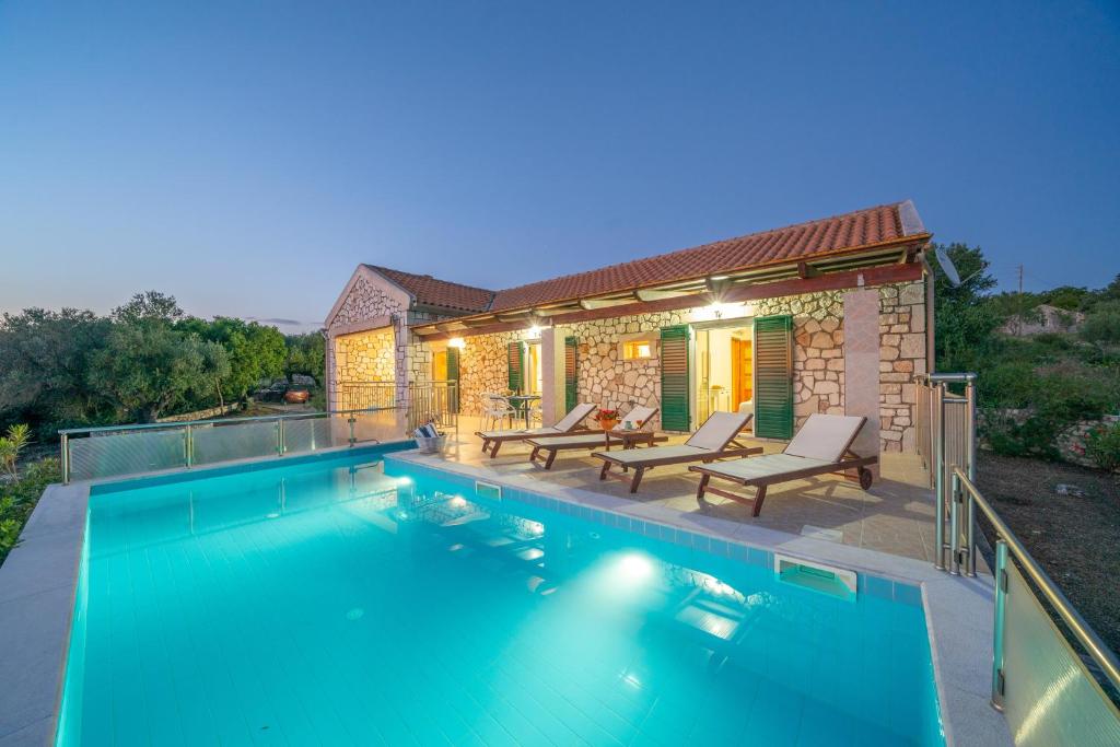 Stone Villa Eriphyle ,private witn sunset view photo 3