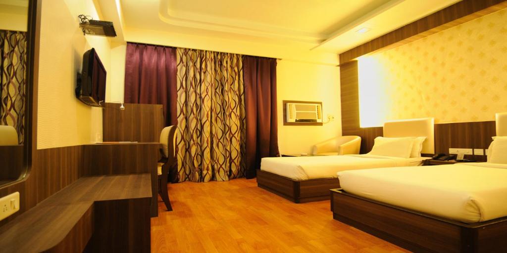 Двухместный (Двухместный номер Делюкс с 2 отдельными кроватями), Hotel The Sojourn