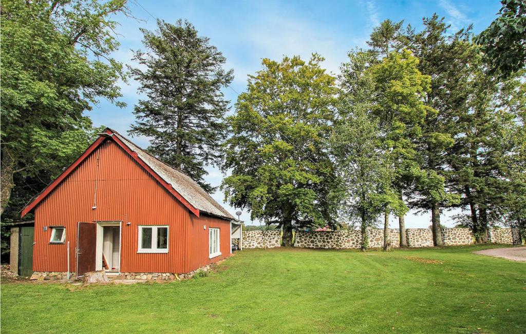 Awesome Home In Lberd With 1 Bedrooms